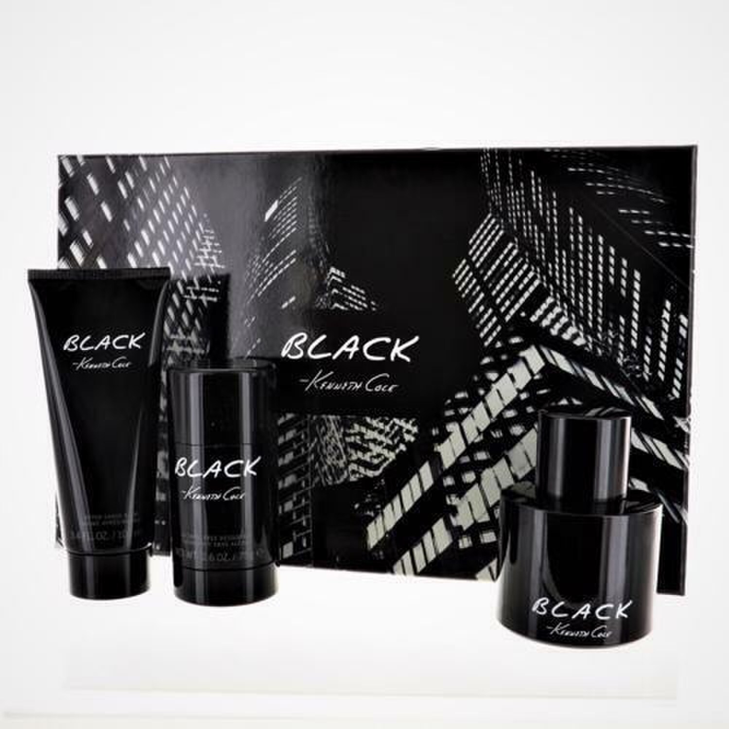 Kenneth Cole Black 3PC Gift Set For Men